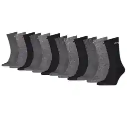 Decathlon Puma Sportsokken - 12 paar - Antraciet / Grijs aanbieding