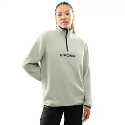 Decathlon Dames Wintersport dikke fleece trui voor Myoko-W Groen aanbieding
