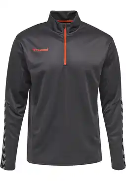 Decathlon Halve Rits Sweatshirt Hmlauthentic Uniseks Kinderen HUMMEL aanbieding