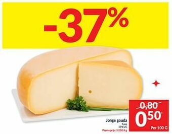 Intermarché Jonge gouda kaas aanbieding