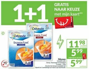 Intermarché Odyssee gerookte zalm aanbieding