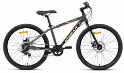 Decathlon Nogan Gravel PRO - Lichtgewicht Kinderfiets - 24 inch - 7 versnellingen - Grijs aanbieding