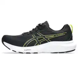 Decathlon Hardloopschoenen Heren - ASICS Gel Contend 9 - Black/Citron aanbieding