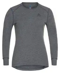 Decathlon Odlo Active Warm Eco Long Sleeve Jersey Grijs Vrouw aanbieding