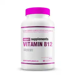 Decathlon Vitamine B12 1000ug - 90 plantaardige capsules Smart Supplements aanbieding