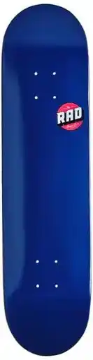 Decathlon RAD Blank Logo Skateboard Deck - 7.75 - Navy aanbieding