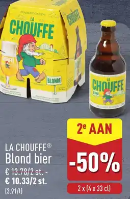ALDI La chouffe blond bier aanbieding