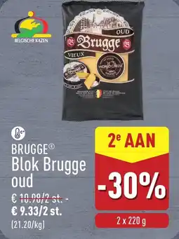 ALDI Brugge blok oud aanbieding