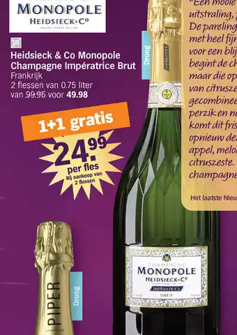 Heidsieck & Co Monopole Champagne Impératrice Brut
