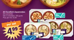 Albert Heijn AH Excellent vispannetjes aanbieding