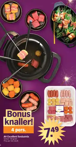 Albert Heijn AH Excellent fonduemix aanbieding
