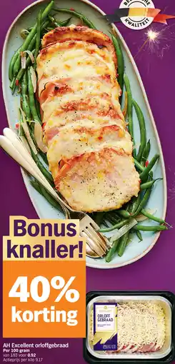 Albert Heijn AH Excellent orloffgebraad aanbieding
