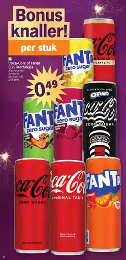 Albert Heijn Coca-Cola of Fanta aanbieding
