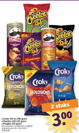 Albert Heijn Croky, Cheetos en Pringles aanbieding