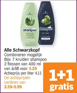 Albert Heijn Alle Schwarzkopf aanbieding