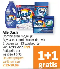 Albert Heijn Alle Dash aanbieding