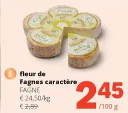 Spar fleur de Fagnes caractère aanbieding