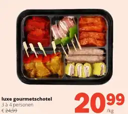 Spar luxe gourmetschotel aanbieding