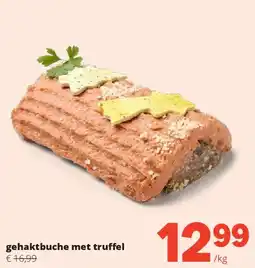 Spar gehaktbuche met truffel aanbieding