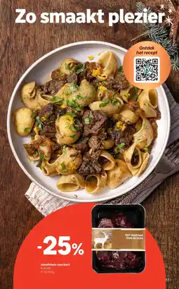 Spar stoofvlees van hert aanbieding