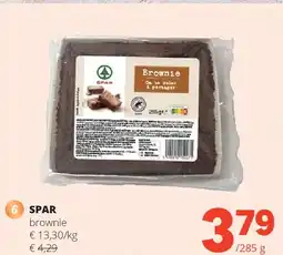 Spar SPAR brownie aanbieding
