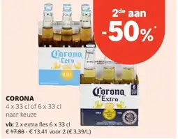 Spar CORONA extra fles 6 x 33 cl aanbieding