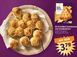 Albert Heijn AH Excellent Breekbrood met Kruidenboter aanbieding