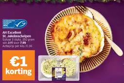 Albert Heijn AH Excellent St. Jakobsschelpen aanbieding