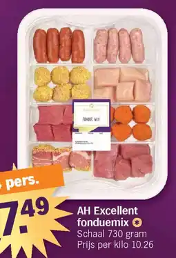 Albert Heijn AH Excellent Fonduemix aanbieding