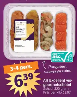 Albert Heijn AH Excellent Vis Gourmetschotel aanbieding