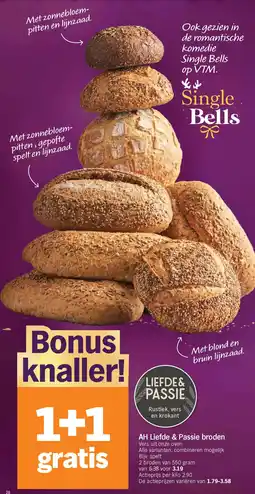 Albert Heijn AH Liefde & Passie broden aanbieding