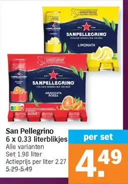 Albert Heijn San Pellegrino aanbieding