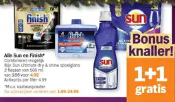 Albert Heijn Alle Sun en Finish aanbieding