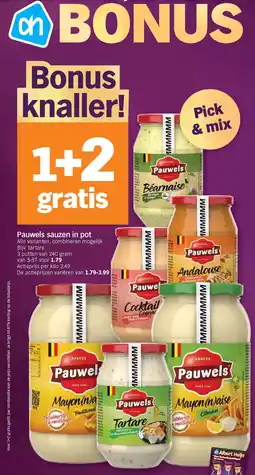 Albert Heijn Pauwels sauzen in Pot aanbieding
