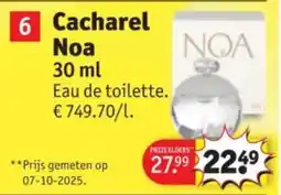 Kruidvat Cacharel Noa aanbieding