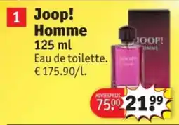 Kruidvat Joop! Homme aanbieding