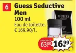 Kruidvat Guess Seductive Men aanbieding