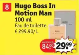 Kruidvat Hugo Boss In Motion Man aanbieding