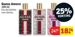 Kruidvat Guess Amore aanbieding