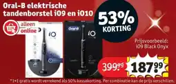 Kruidvat Oral-B Elektrische Tandenborstel i09 en i010 aanbieding
