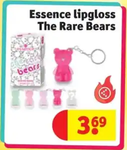 Kruidvat Essence lipgloss The Rare Bears aanbieding