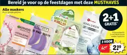 Kruidvat Alle Maskers aanbieding