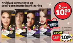 Kruidvat Kruidvat Permanente en Semi Permanente Haarkleuring aanbieding