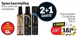 Kruidvat Syoss Haarstyling aanbieding