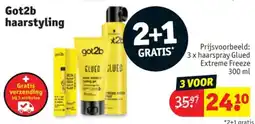 Kruidvat Got2b Haarstyling aanbieding