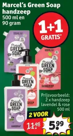 Kruidvat Marcel's Green Soap Handzeep aanbieding