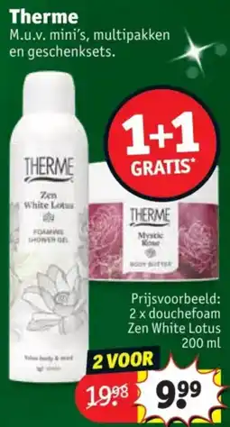 Kruidvat Therme aanbieding