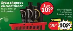 Kruidvat Syoss Shampoo en Conditioner aanbieding