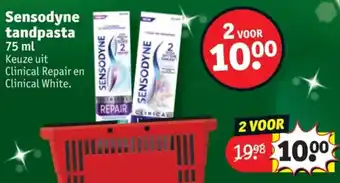 Kruidvat Sensodyne Tandpasta aanbieding
