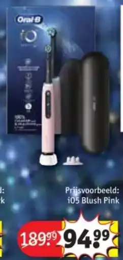 Kruidvat Oral-B i05 Blush Pink aanbieding